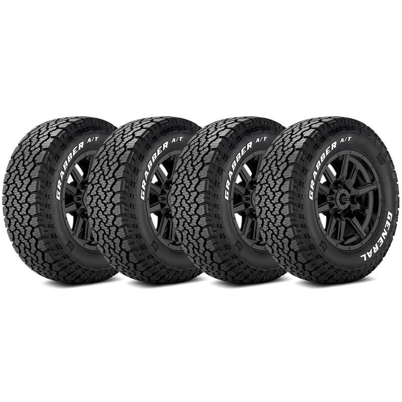 Kit 4 Pneus 275/70R18 General Tire Grabber ATX 125/122R Aro 18
